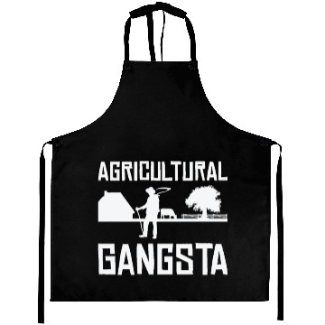 Discover Agriculture Gangsta Gardening Farmer Planting Aprons