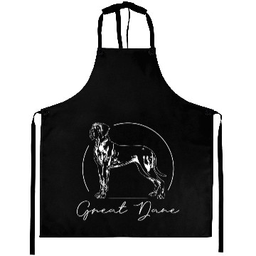 Discover Great Dane portrait dog mom Aprons