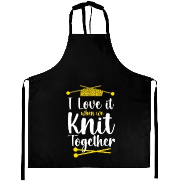 Discover Knitting Knitter Friends Besties Aprons
