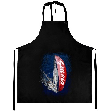 Discover Sailing Red Spinaker Aprons