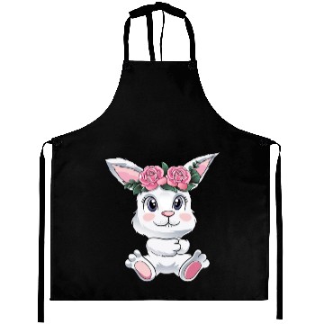 Discover Easter Bunny Cute bunny Flowers Eggs Aprons