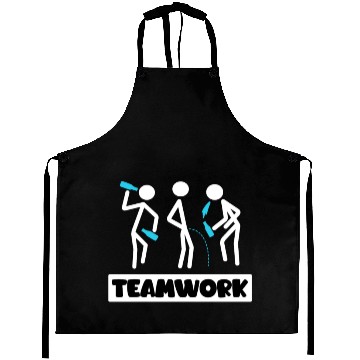Discover Teamwork Summer Vacation with Friends Spring Break Aprons