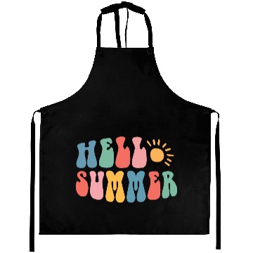 Discover Hello Summer SVG Aprons