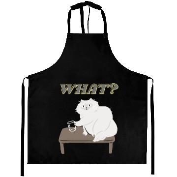 Discover What? Gift for the cat lover Aprons