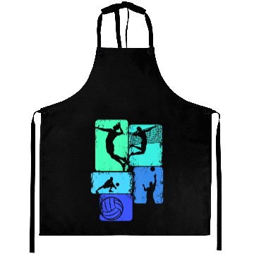 Discover Volleyball player Volleyball lover Aprons