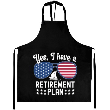 Discover Sailing Retirement Plan Retired Sailor Sailboat Aprons