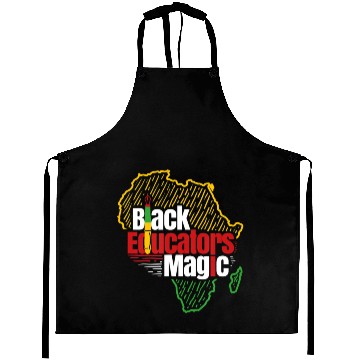 Discover Black Educators Magic Gift For A Teacher Aprons