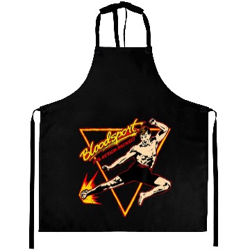 Discover Bloodsport Action Packed Aprons