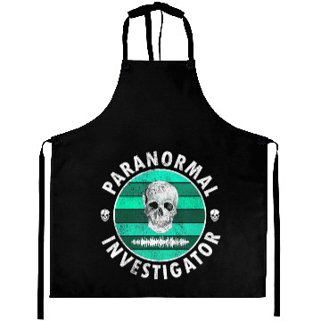Discover Ghost Hunting Paranormal Investigator Aprons
