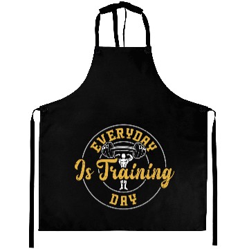 Discover Everyday Is Training Day - Gym Aprons