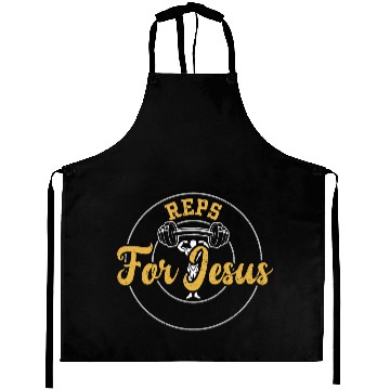 Discover Reps For Jesus - Gym Aprons