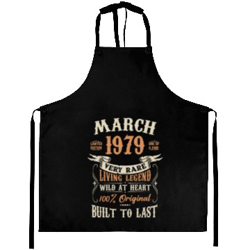 Discover March 1979 Birthday Surprise Aprons