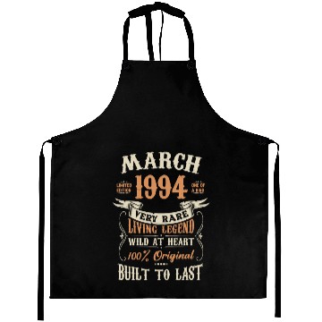 Discover March 1994 Birthday Surprise Aprons