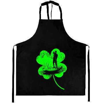 Discover Paddleboard St. Patrick's day shamrock Aprons