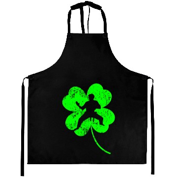 Discover Karate St. Patrick's day shamrock Aprons
