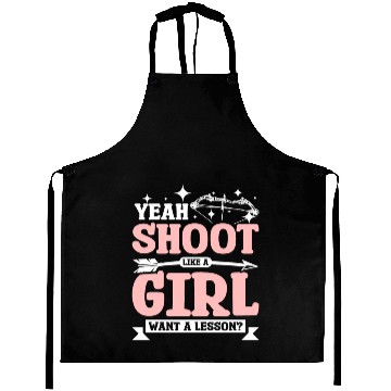 Discover Yea shoot Archery like a girl Aprons