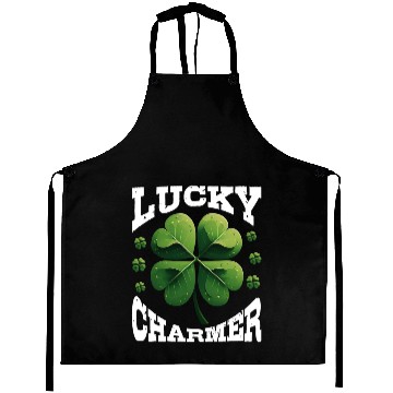 Discover Lucky Charmer Shamrock St Patrick's Day Aprons
