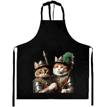 Discover Conquistador Kitties Aprons