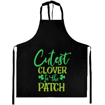 Discover CUTEST CLOVER IN THE PATCH Aprons