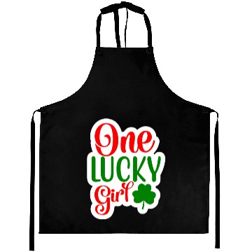 Discover One Lucky Girl Aprons