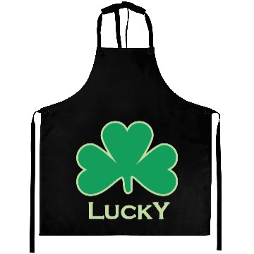 Discover lucky shamrock -Saint Patrick's Day Aprons