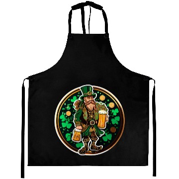 Discover Happy St Patricks Day Aprons,Lucky Aprons