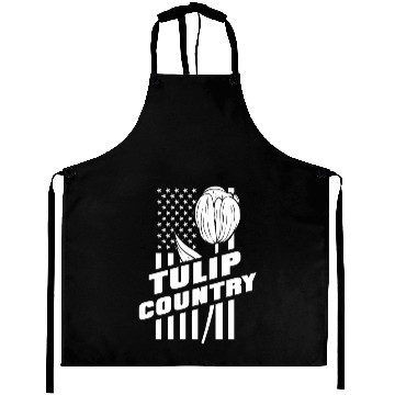 Discover Tulip Gardening Us Flag Tulips Aprons