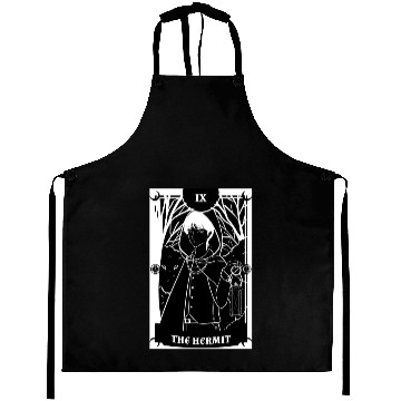 Discover Anime Tarot Card The Hermit Occult Gothic Witch Aprons