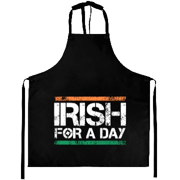 Discover Irish for a Day St. Patrick's Day Aprons