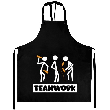 Discover Teamwork Summer Vacation with Friends Spring Break Aprons