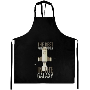 Discover Programmer Humor Best Programmer in the Galaxy Aprons