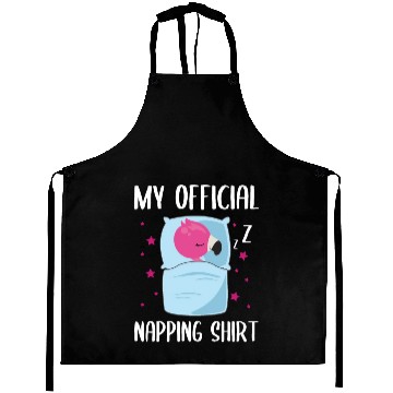 Discover My Official Napping Aprons Flamingo Gift