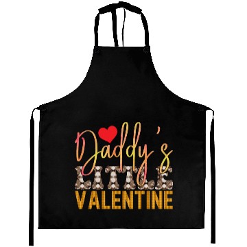 Discover Daddy s Little Valentine Sublimation Aprons