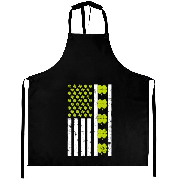 Discover United States Shamrock St. Patrick's Day Aprons