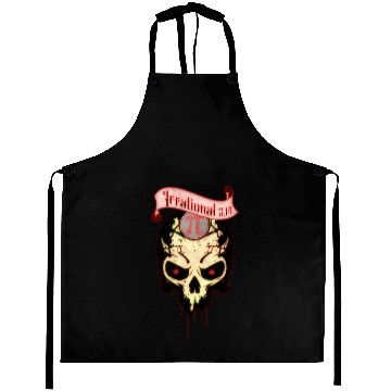 Discover PI Day Irrational Skull Design Strawberry Edition Aprons
