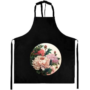 Discover Peony flowers Aprons