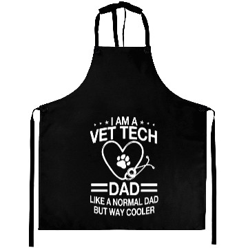 Discover Vet Tech Dad Aprons