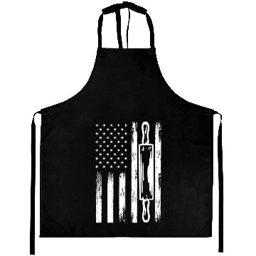 Discover USA Flag Bread Baker America Aprons