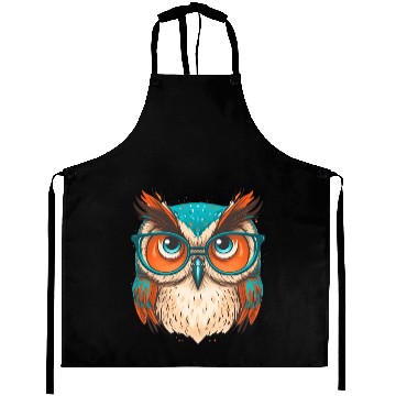 Discover Geek Owl Aprons