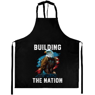 Discover Building the Nation American Bald Eagle America Aprons