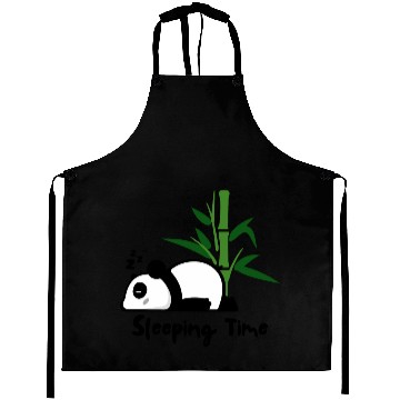 Discover Panda Sleeping Time Aprons
