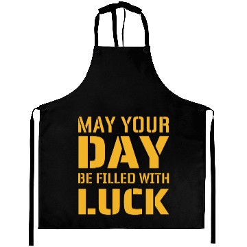 Discover May Your Day Be Filled with Luck |St Patrick’s Day Aprons