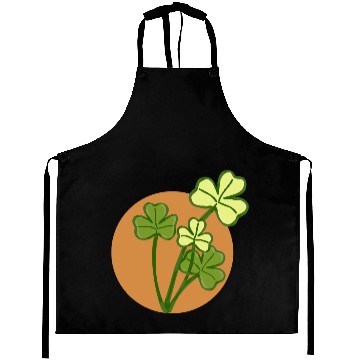 Discover Four Leaf Shamrock Aprons
