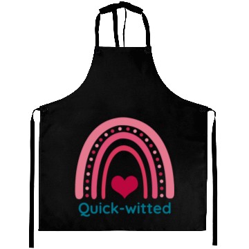 Discover Quick witted Viva Magenta Boho Rainbow Aprons