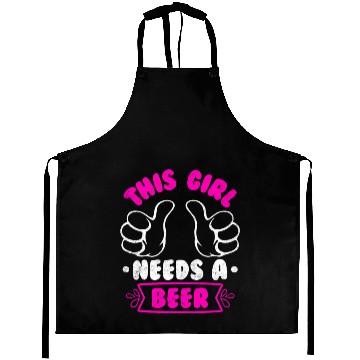 Discover This girl needs a beer vacation Spring Break Aprons