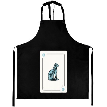 Discover Cat Playing card Cat Lovers Gift Aprons