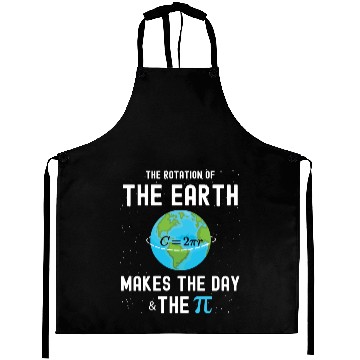 Discover Earth day and Pi day gift for math teachers 2023 Aprons