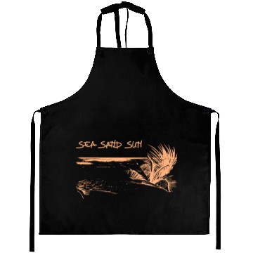Discover Sea, Sand And Sun Aprons