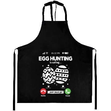 Discover Happy Easter Motif Easter Eggs Funny Easter Bunny Aprons