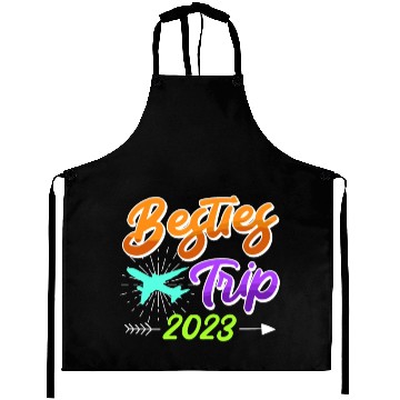 Discover Besties Trip 2023 Vacation Friends Spring Break Aprons